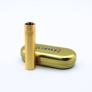 Clipper De Metal Oro Mate
